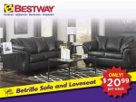 Ashley Sofa & Loveseat -- NEW