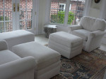 2 chairs with ottomans+moveable small sofa
