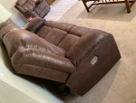 Leather Recliner Sofa