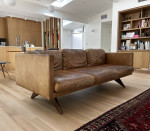 West Elm Brooklyn Leather Sofa