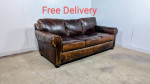 Restoration Hardware Original Lancaster Sofa Couch Classic Depth