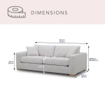 Members Mark Transitional Sofa Couch