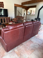 Leather Recliner Sofa