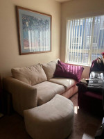 Queen pull out sofa bed