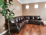 Beautiful Leather Sectional Sofa