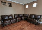 Beautiful Leather Sectional Sofa