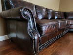 Beautiful Leather Sectional Sofa
