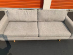 West Elm Eddy 82" Sofa Gray used