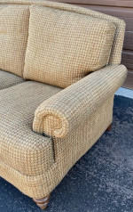 Classic Fabric Ethan Allen Sofa Couch