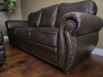 Leather Sofa Set