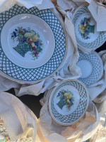 Porcelain Hand Painted Dinner Set (out Of Print)