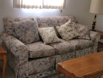 Lazyboy sofa - plus other furniture, Queen bed set, TV , rugs more