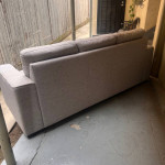 Grey Gray Couch 7’ x 3’ Sofa READ