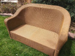 Outdoor Wicker Love Seat Sofa 58" X 32" X 32" Tall