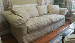 2 Piece living room set, sofa, love seat, ottoman