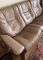 Norwegian design Stressless Buckingham High back leather Sofa
