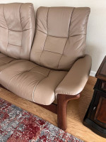 Norwegian design Stressless Buckingham High back leather Sofa