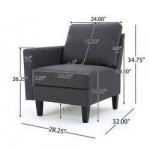 New Large Grey 5 PC Sectional Sofa