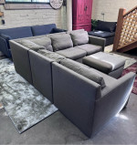 Crate & Barrel Couch 6pc Modular Sectional Sofa (Delivery Available)