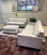 Ethan Allen Couch Marcus Track Arm Sofa Set (Delivery Available)