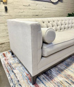New Ethan Allen Couch Anderson Tufted Tuxedo Sofa (Delivery Available)