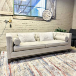 New Ethan Allen Couch Anderson Tufted Tuxedo Sofa (Delivery Available)