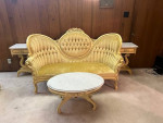 Victorian Antique Sofa & Tables
