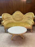 Victorian Antique Sofa & Tables