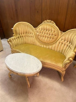 Victorian Antique Sofa & Tables