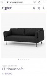 New Modern Sofa Couch (Delivery Available)