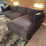 Modern Sectional L Shape Sofa Couch (Delivery Available)