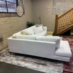 Modern L Shape Sectional Sofa Couch (Delivery Available)