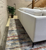Modern L Shape Sectional Sofa Couch (Delivery Available)