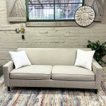 Ethan Allen Couch Marcus Track Arm Sofa (Delivery Available)