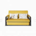 Modern Linen Convertible Sofa Bed with Storage, 61"
