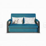 Modern Linen Convertible Sofa Bed with Storage, 61"