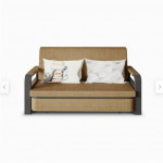 Modern Linen Convertible Sofa Bed with Storage, 61"
