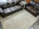 Ashley Furniture Leather Sofa And Loveseat Couch