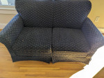 Fold out love seat sofa/twin bed
