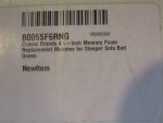 NEW Queen 4.5 Inch Memory Foam Mattress for Sleeper Sofa Beds