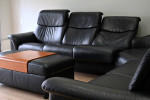 Ekornes Stressless Paradise Reclining Leather Sectional Sofa