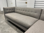 Like New CB2 Modern Upholstered Sectional Sofa