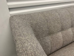 Like New CB2 Modern Upholstered Sectional Sofa