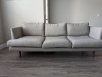 Upholstered sofa 84"