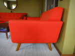 Mid Century Modern sofa loveseat set