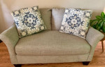 Gray Sofa and Loveseat set