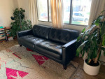 Genuine leather couch sofa mcm