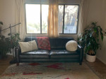 Genuine leather couch sofa mcm