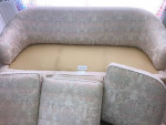 HENREDON Off White Sofa Couch