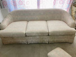 HENREDON Off White Sofa Couch